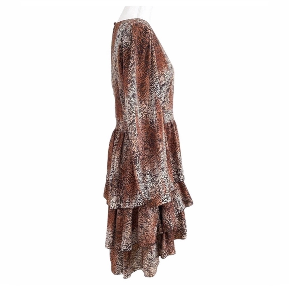 40% OFF Italian Designer Marely Lepard Print Dress, size Large to Medium - Picture 2 of 5